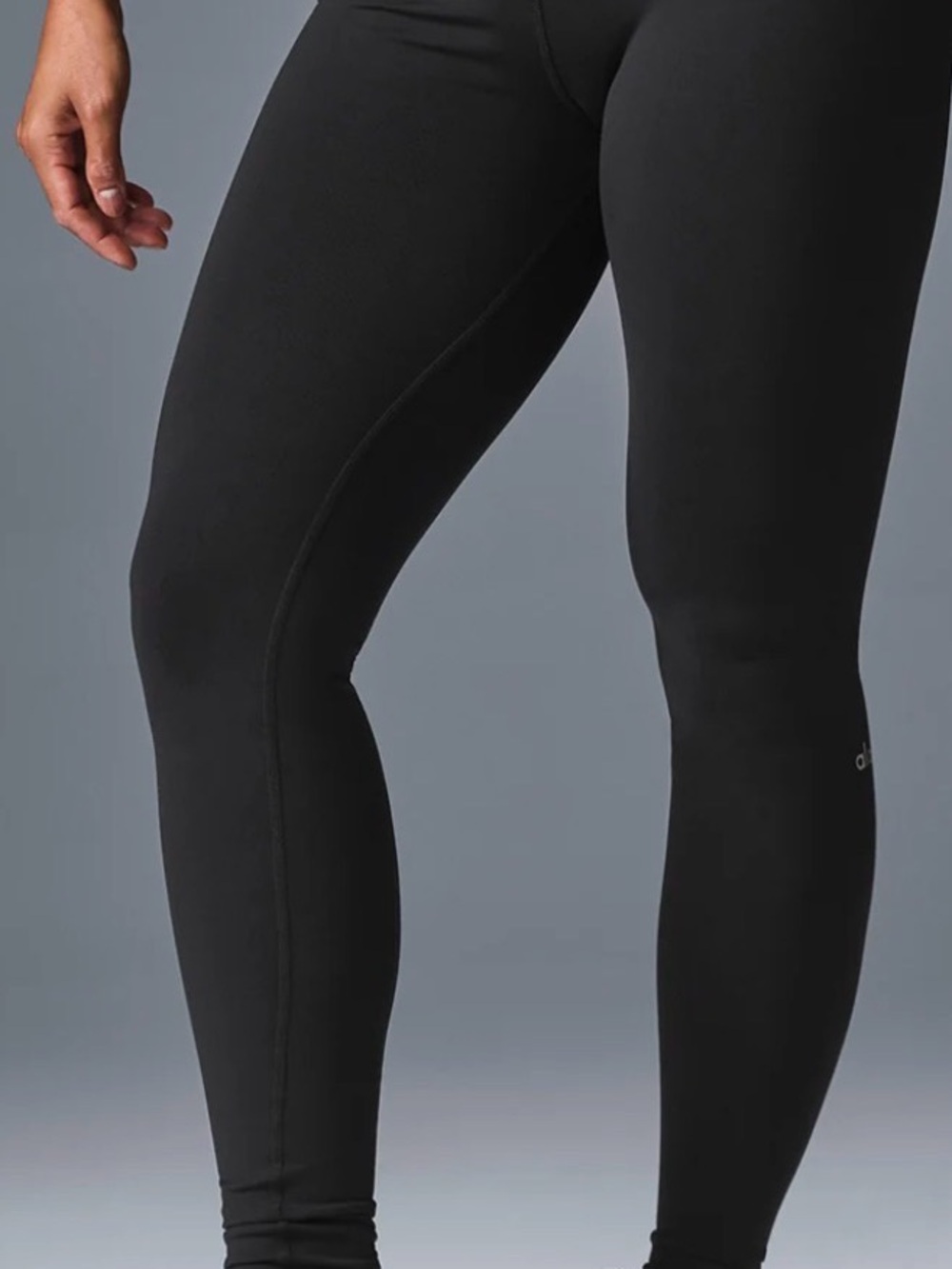 Alo Black large High-Waist Airbrush
Legging 7/8